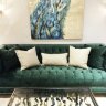 Диван Aria Designs DANIELLE EMERALD SOFA