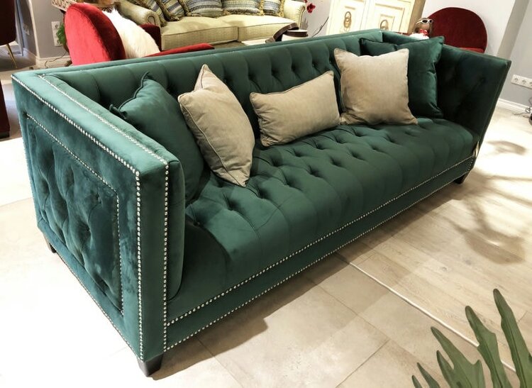 Диван Aria Designs DANIELLE EMERALD SOFA