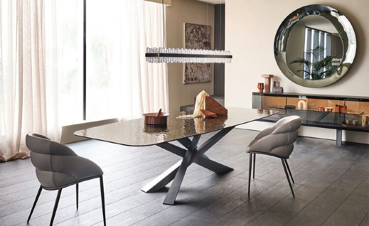 Обеденный стол Cattelan Italia Lancer Moonglass