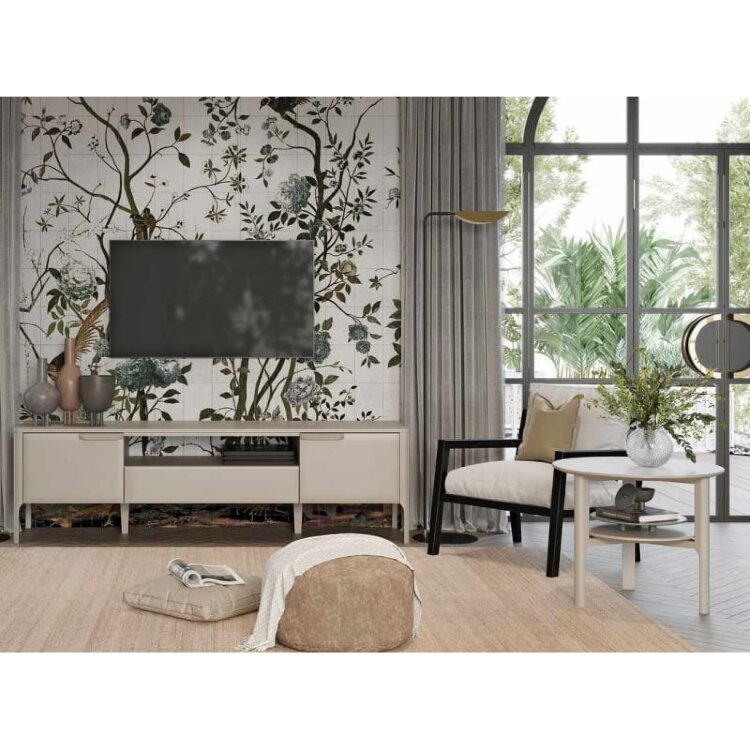 Столик приставной MOD Interiors Ronda, 60x60, серый матовый лак, MDI.ST.RD.93