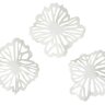 Настенный декор Phillips Collection Flower Extra Small Wall Art White, 3 шт