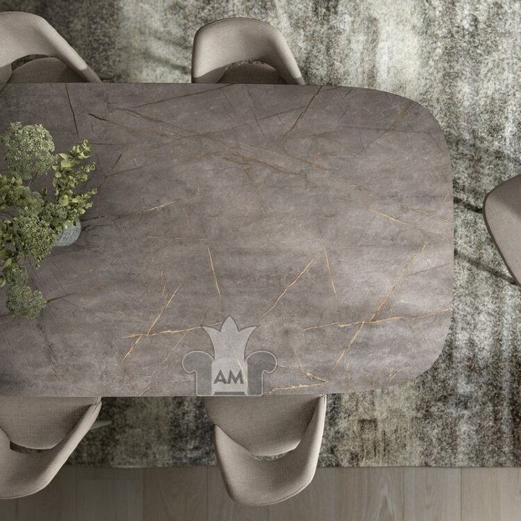 Стол обеденный Status Italy Hexagon, 250x120 см, фиксированный, HEDCNTA05