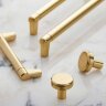 Ручка для бытовой техники Rejuvenation Blair L30.5cm Aged Brass