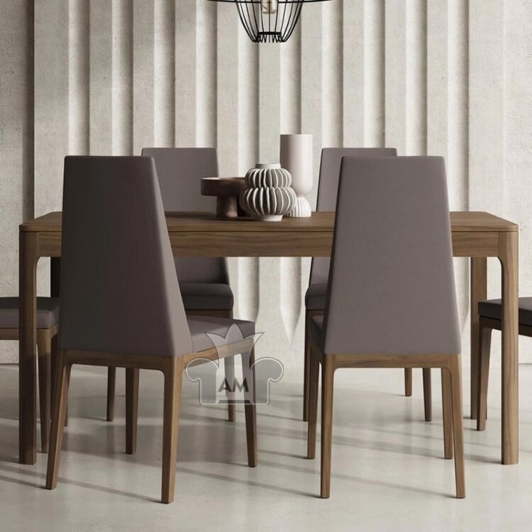 Стол обеденный MOD Interiors Ronda 160, фиксированный, Орех F, MDI.DT.RD.107