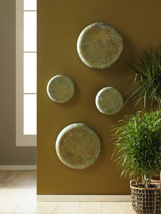 Настенный декор Phillips Collection Button Wall Tile Shallow Lichen