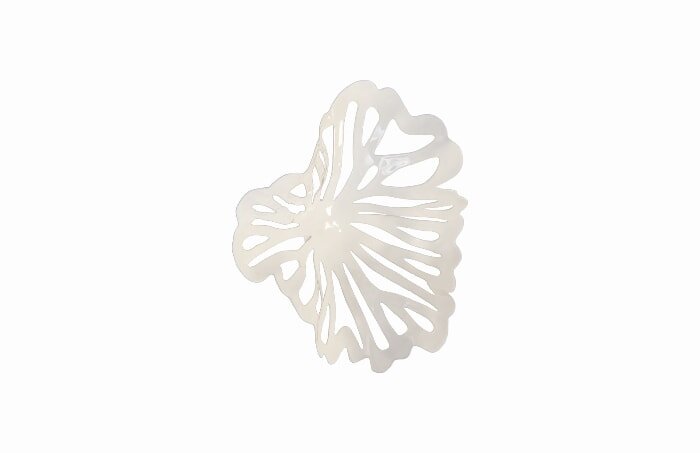 Настенный декор Phillips Collection Flower Extra Small Wall Art White
