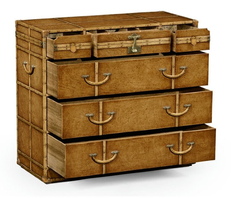 Комод Jonathan Charles Travel Chest of Drawers Style Dressing Chest