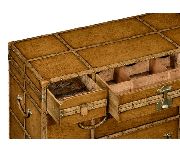 Комод Jonathan Charles Travel Chest of Drawers Style Dressing Chest