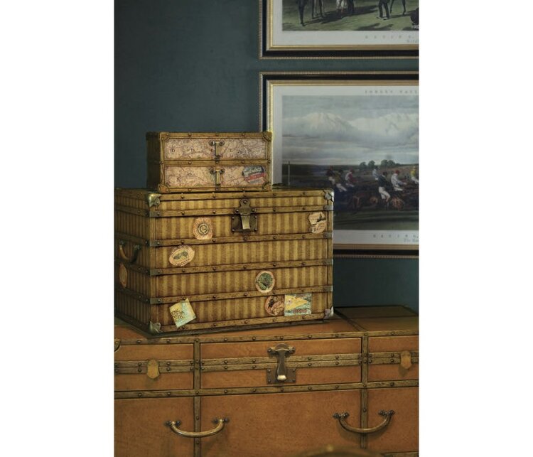 Комод Jonathan Charles Travel Chest of Drawers Style Dressing Chest