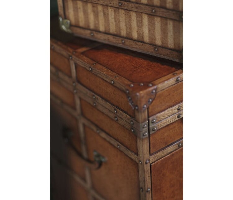 Комод Jonathan Charles Travel Chest of Drawers Style Dressing Chest