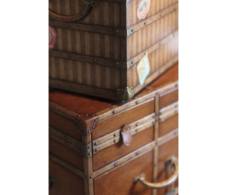 Комод Jonathan Charles Travel Chest of Drawers Style Dressing Chest