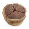 Коктейльный стол Phillips Collection Clover Coffee Table Natural Wood