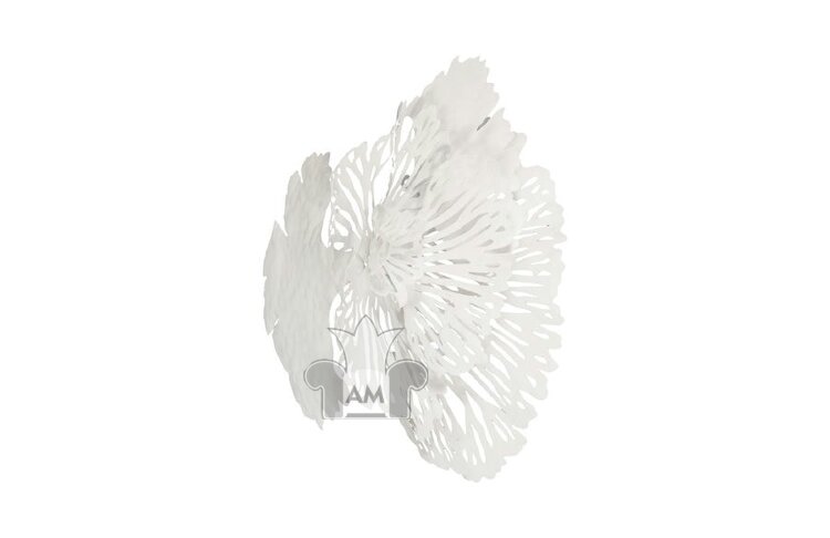 Настенный декор Phillips Collection Flower Wall Art White