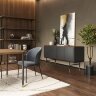 Буфет MOD Interiors Altea, 4 двери, шпон Орех F / серый матовый, MDI.SB.ALT.10