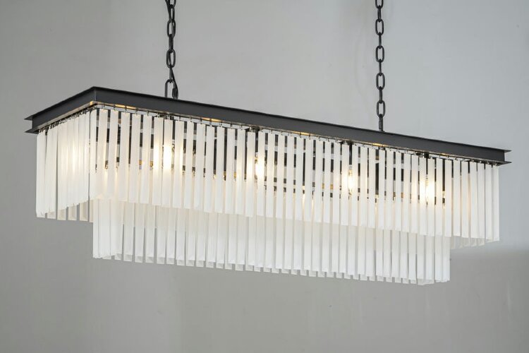 Люстра Delight Collection Odeon 10C/P black/frost
