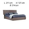 Кровать 180х200 Alf Group Athena PJAT0202