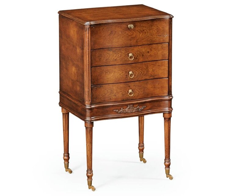 Комод Jonathan Charles Walnut Chest or collectors cabinet