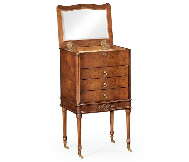 Комод Jonathan Charles Walnut Chest or collectors cabinet