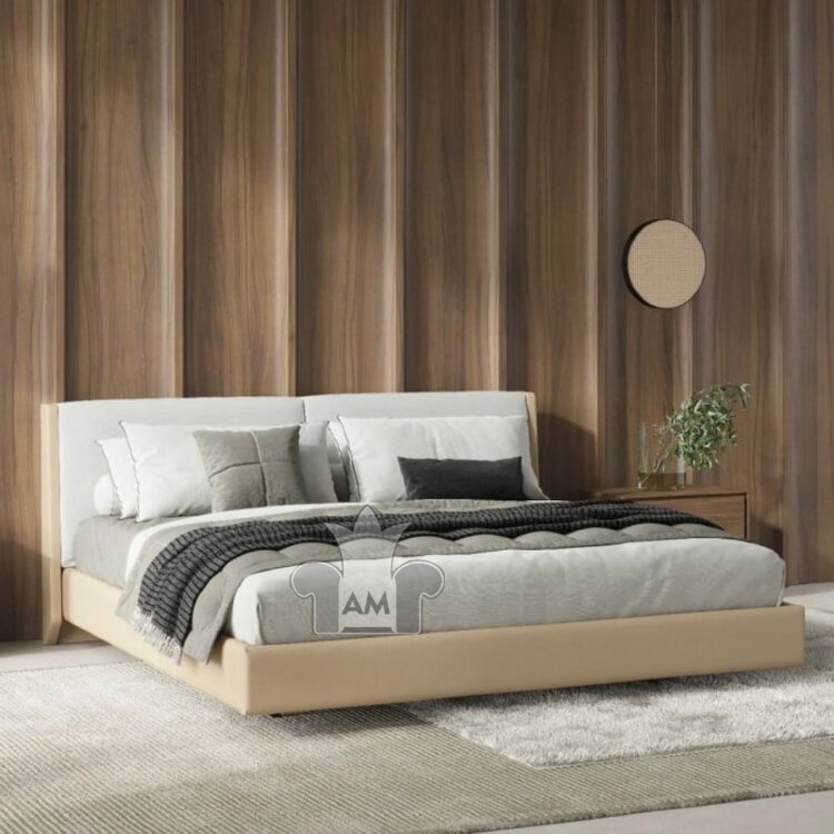 Кровать MOD Interiors Miramar, 160х200, Орех F (V36F), MDI.BD.MRM.1