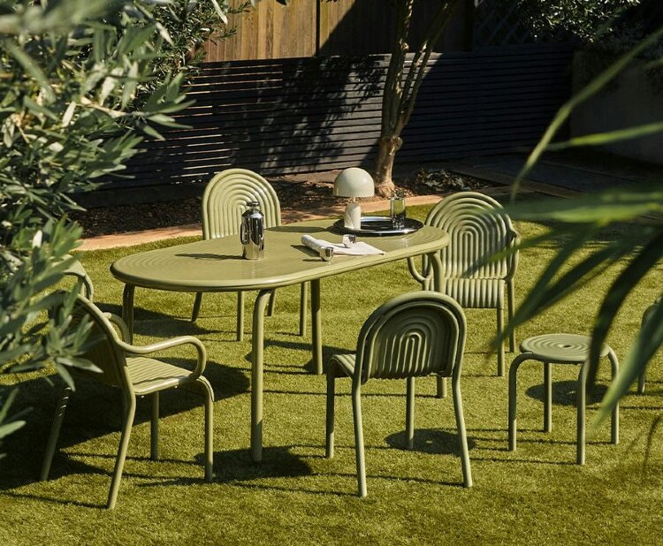 Табурет Tom Dixon Groove Moss
