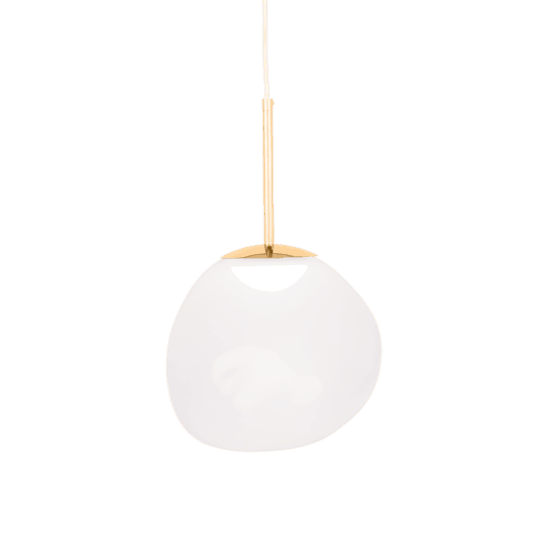 Подвесной светильник Tom Dixon Melt Mini Opal/GoldLed