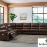 U8290201, U8290246, U8290275, U8290277 Family Circle 4-секционный модульный диван с электрическим реклайнером, ASHLEY