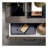 Комод высокий Camelgroup Maia Silver, ручки MAIA, ножки FLAT, 6 ящиков