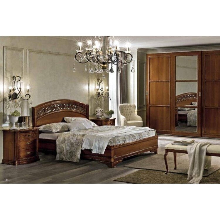 Кровать Torriani Noce Camelgroup, 160x200 без изножья, 128LET.03NO