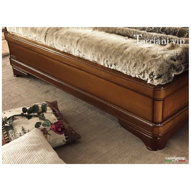 Кровать Torriani Noce Camelgroup, 160x200 без изножья, 128LET.03NO
