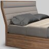 Кровать MOD Interiors Ronda, 160х200, с подъемником, Орех F, MDI.BD.RD.99 Кровать MOD Interiors Ronda, 160х200, с подъемником, Орех F, MDI.BD.RD.99