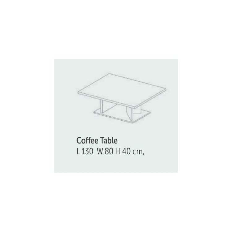 Журнальный столик Status Lisa 130х80