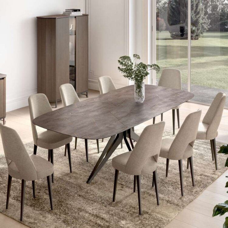 Стол обеденный Status Italy Hexagon, 230x120 см, фиксированный, HEDCNTA04