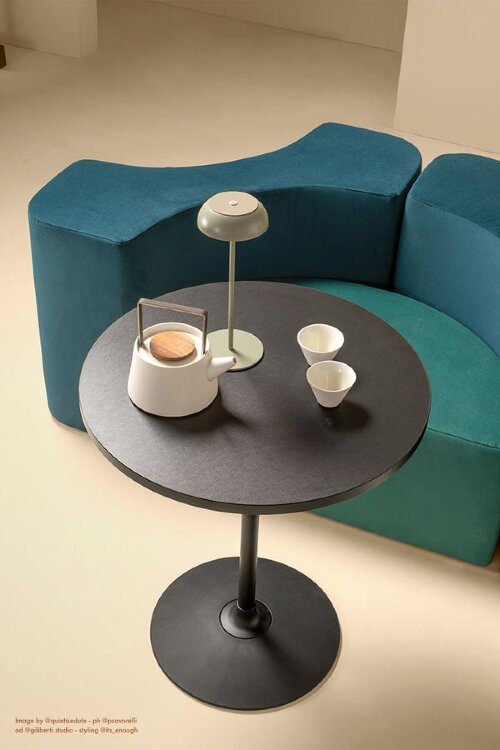 Настольная лампа Axo Light Float Concrete Green