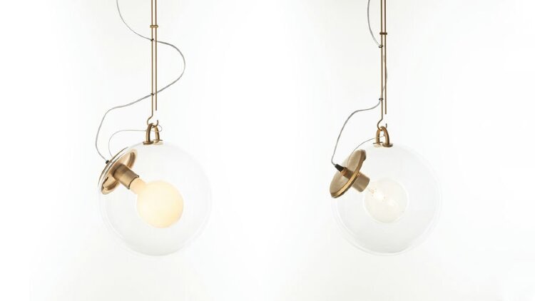 Подвесной светильник Artemide Miconos satin brass