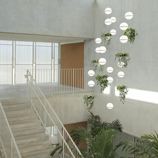 Подвесной светильник Vibia Palma 3728 White