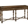 Декоративный стол Jonathan Charles Chip Carved Dark Oak Console