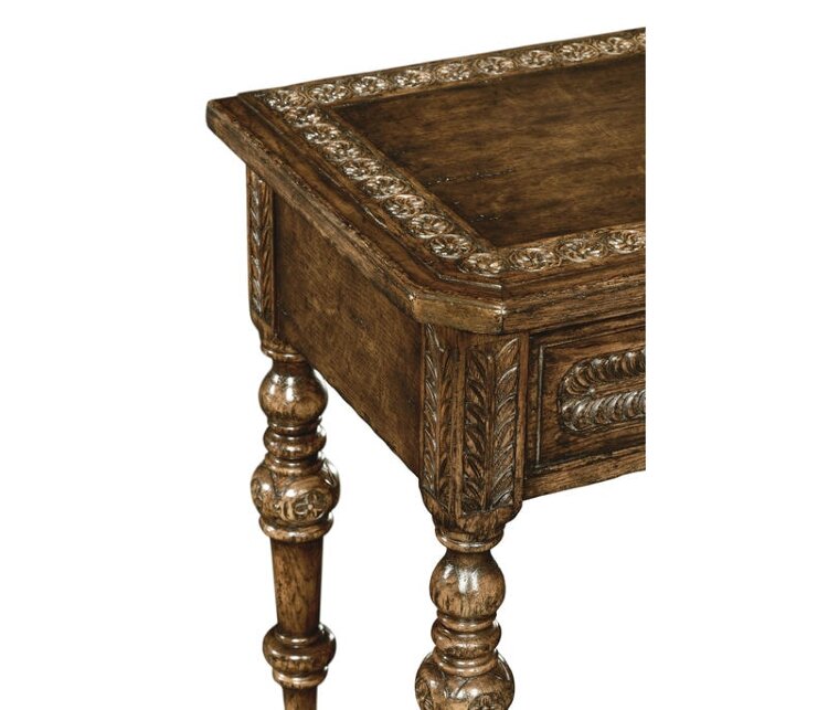 Декоративный стол Jonathan Charles Chip Carved Dark Oak Console