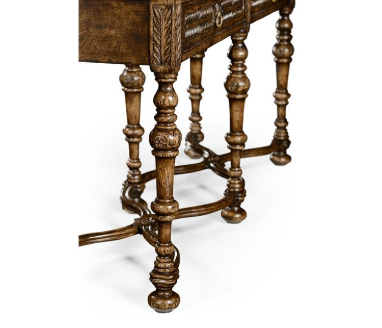 Декоративный стол Jonathan Charles Chip Carved Dark Oak Console