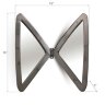 Зеркало Phillips Collection Butterfly Mirror Black Nickel Зеркало Phillips Collection Butterfly Mirror Black Nickel