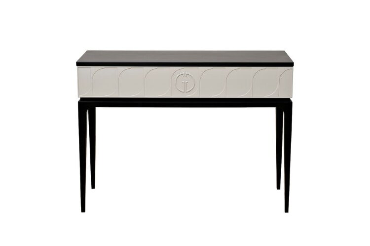 Консоль Spinola черно/серая см Garda Decor GD-00001