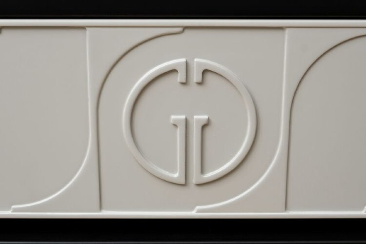 Консоль Spinola черно/серая см Garda Decor GD-00001