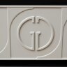 Консоль Spinola черно/серая см Garda Decor GD-00001