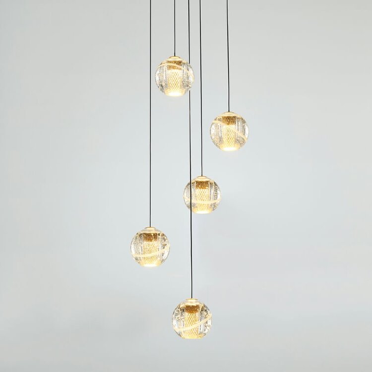 Подвесной светильник Delight Collection MD22001052-5A gold