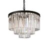 Люстра Delight Collection Odeon 6 black/clear