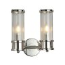 Настенный светильник Delight Collection Claridges 2C nickel
