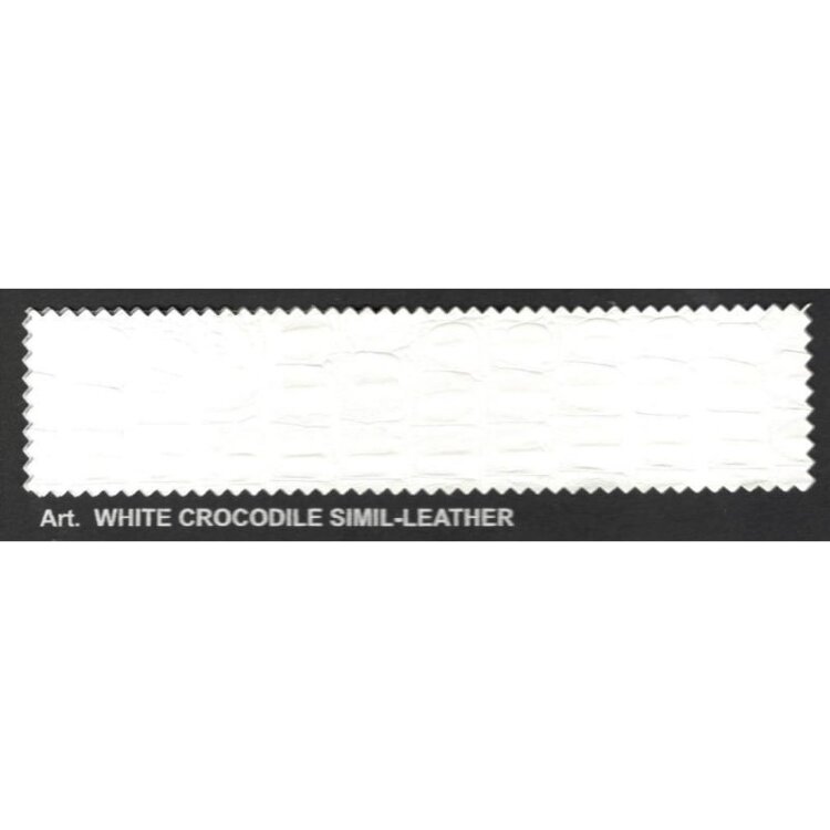 Стул эконом Status Elegance White экокожа белый крокодил