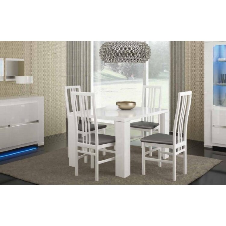 Стул эконом Status Elegance White экокожа белый крокодил