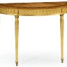 Консоль Jonathan Charles Gilded Demilune Console Table 493226-GIL