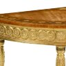 Консоль Jonathan Charles Gilded Demilune Console Table 493226-GIL