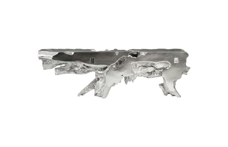 Консоль Phillips Collection Freeform Console Table Silver Leaf PH59416